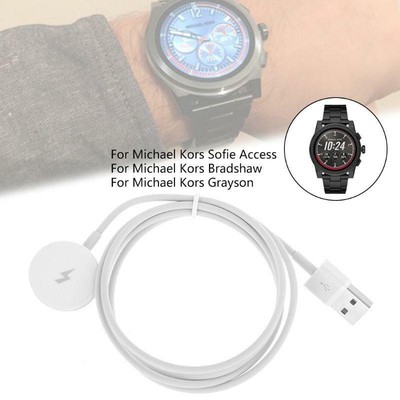 michael kors smartwatch charger not working